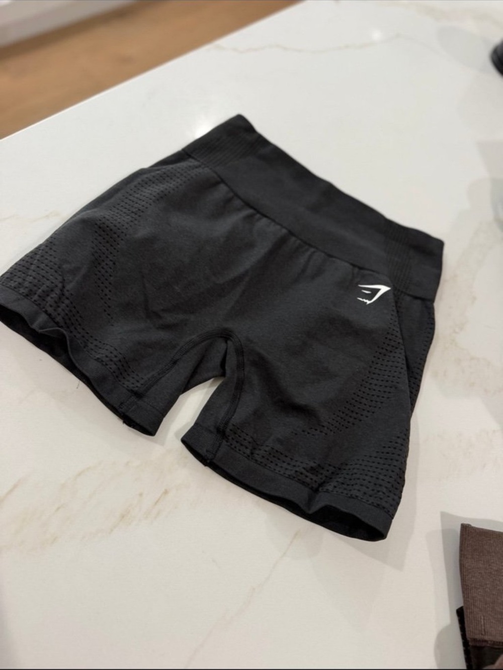 Gymshark Black Seamless High-Waist Bike Shorts